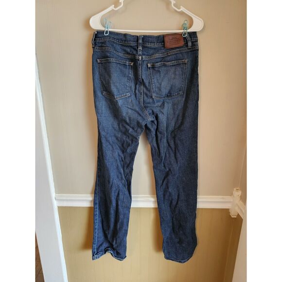 LRL Lauren Jeans Co Blue Jeans Dark Wash Size 10 Ralph Lauren Straight Leg - Picture 5 of 5